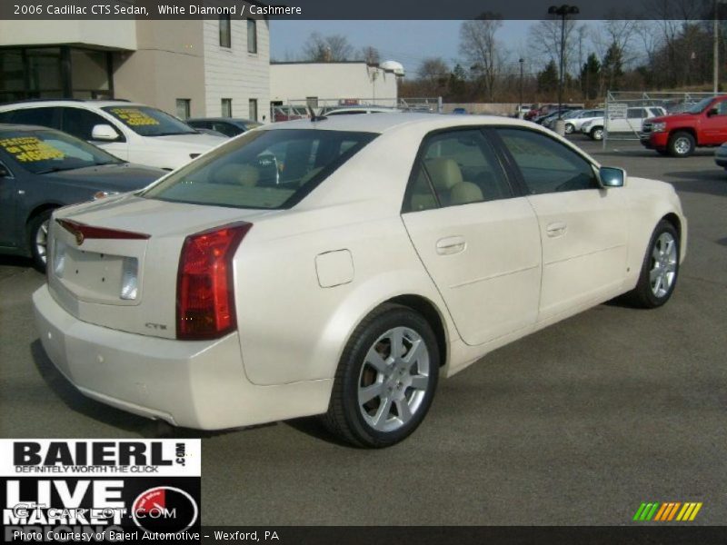 White Diamond / Cashmere 2006 Cadillac CTS Sedan