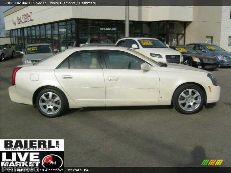 White Diamond / Cashmere 2006 Cadillac CTS Sedan