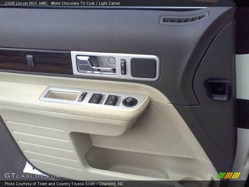 White Chocolate Tri Coat / Light Camel 2008 Lincoln MKX AWD