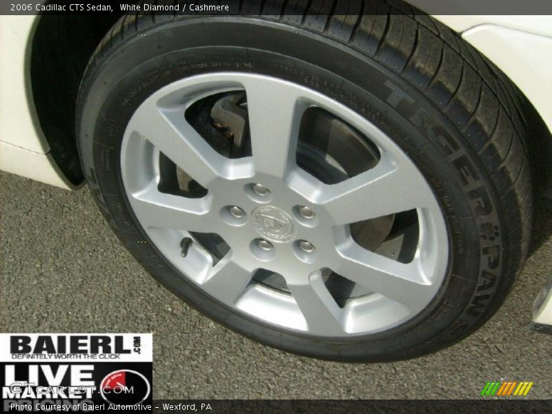 White Diamond / Cashmere 2006 Cadillac CTS Sedan