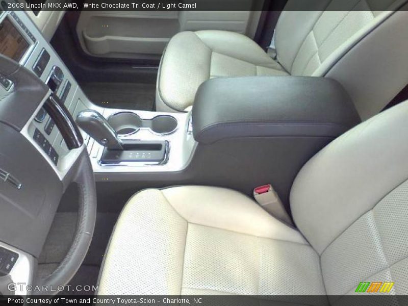 White Chocolate Tri Coat / Light Camel 2008 Lincoln MKX AWD