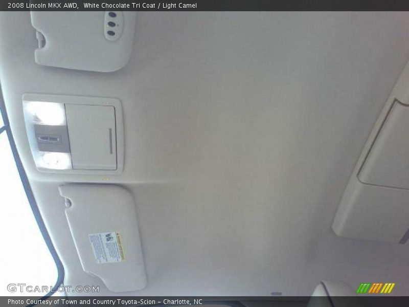 White Chocolate Tri Coat / Light Camel 2008 Lincoln MKX AWD