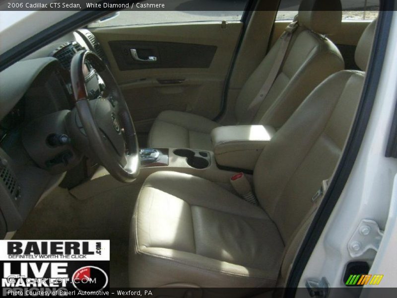White Diamond / Cashmere 2006 Cadillac CTS Sedan