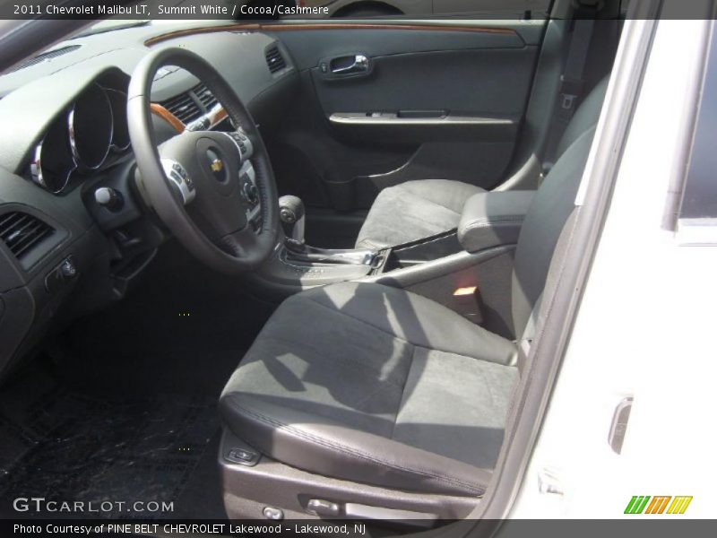 Summit White / Cocoa/Cashmere 2011 Chevrolet Malibu LT