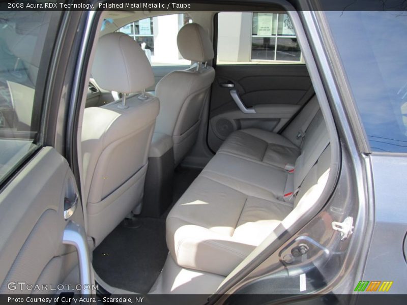 Polished Metal Metallic / Taupe 2008 Acura RDX Technology