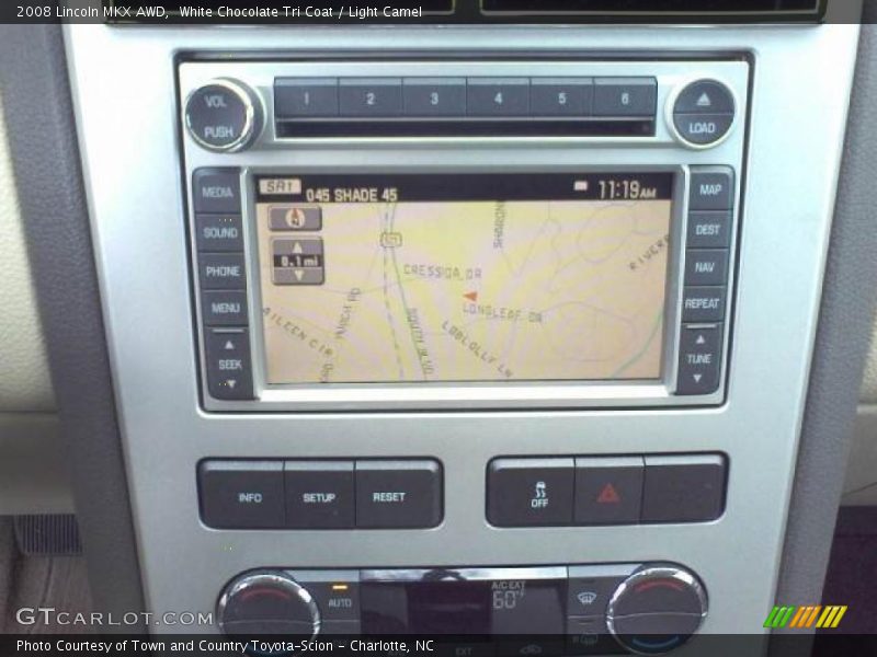 White Chocolate Tri Coat / Light Camel 2008 Lincoln MKX AWD