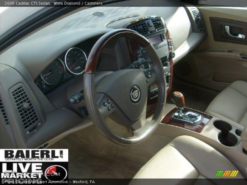 White Diamond / Cashmere 2006 Cadillac CTS Sedan