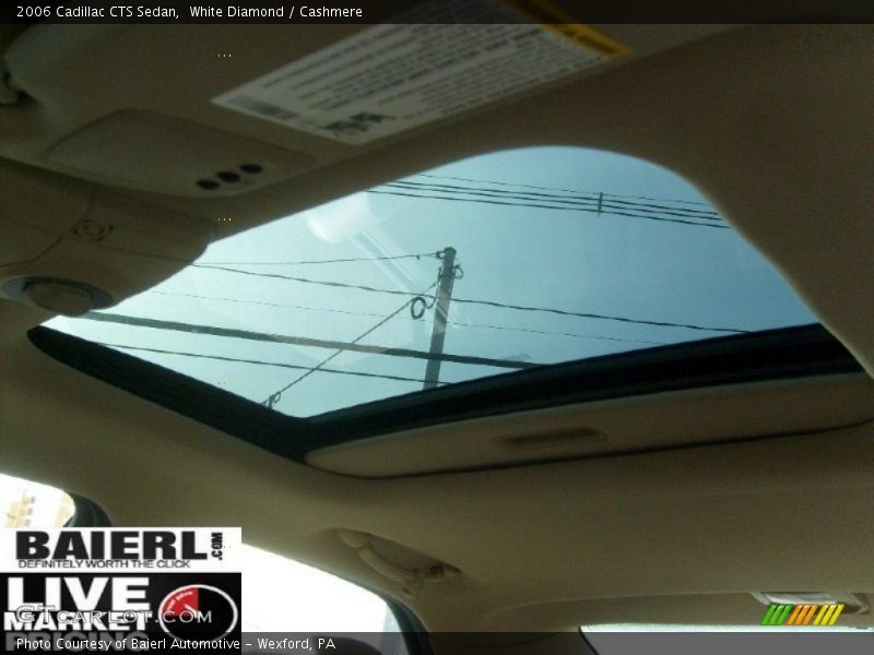 White Diamond / Cashmere 2006 Cadillac CTS Sedan