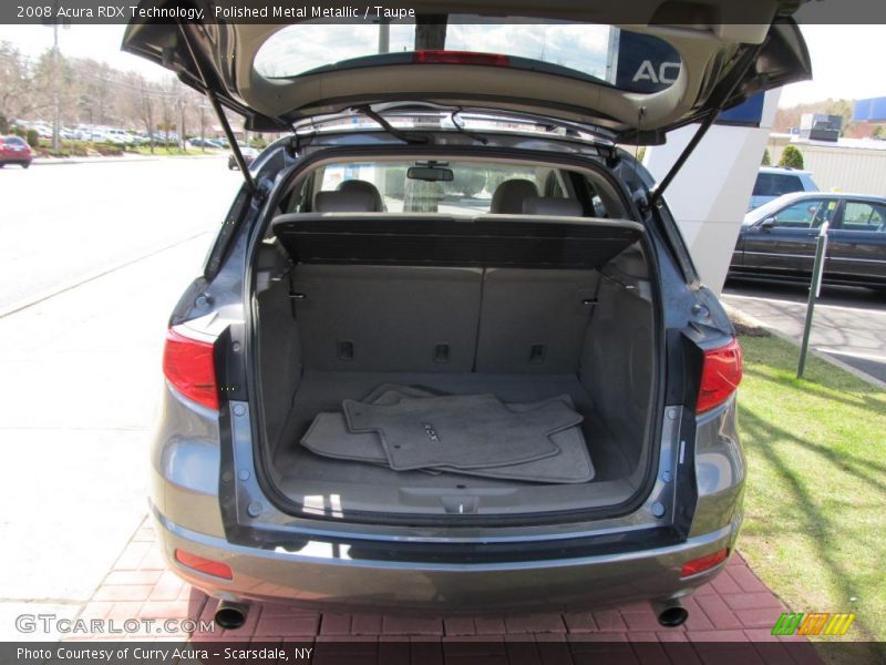 Polished Metal Metallic / Taupe 2008 Acura RDX Technology