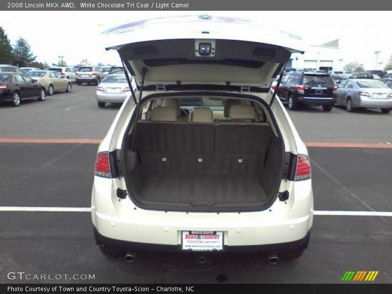 White Chocolate Tri Coat / Light Camel 2008 Lincoln MKX AWD