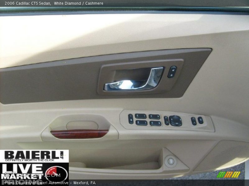 White Diamond / Cashmere 2006 Cadillac CTS Sedan