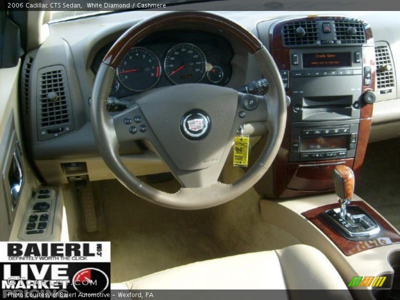 White Diamond / Cashmere 2006 Cadillac CTS Sedan