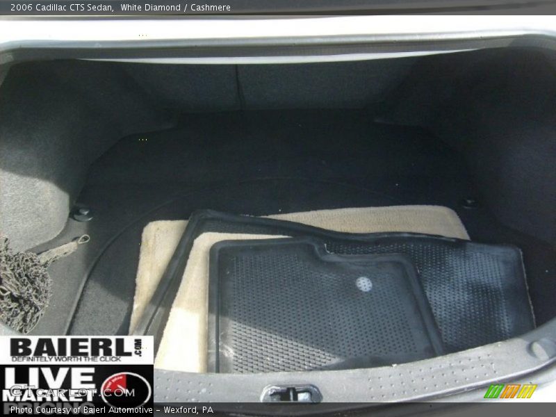 White Diamond / Cashmere 2006 Cadillac CTS Sedan