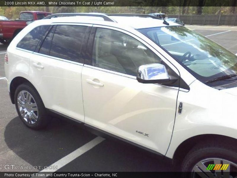White Chocolate Tri Coat / Light Camel 2008 Lincoln MKX AWD