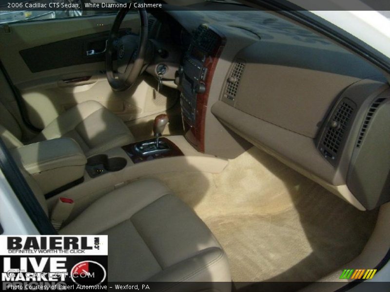 White Diamond / Cashmere 2006 Cadillac CTS Sedan