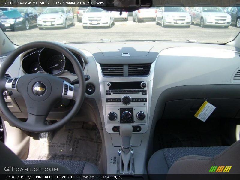 Black Granite Metallic / Ebony 2011 Chevrolet Malibu LS