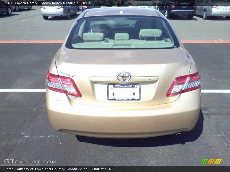 Sandy Beach Metallic / Bisque 2010 Toyota Camry