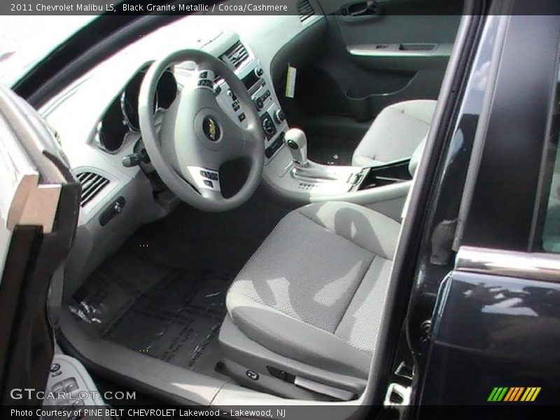Black Granite Metallic / Cocoa/Cashmere 2011 Chevrolet Malibu LS