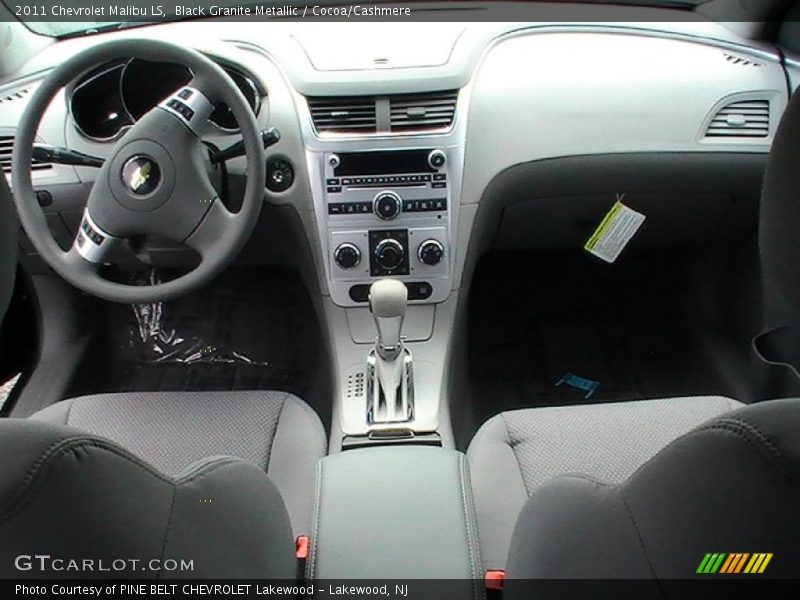 Black Granite Metallic / Cocoa/Cashmere 2011 Chevrolet Malibu LS