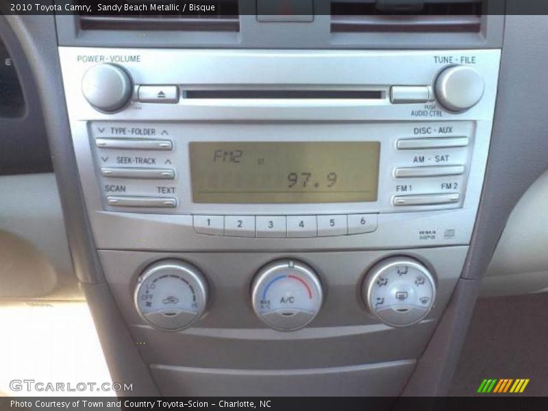 Sandy Beach Metallic / Bisque 2010 Toyota Camry