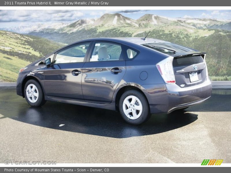 Winter Gray Metallic / Misty Gray 2011 Toyota Prius Hybrid II
