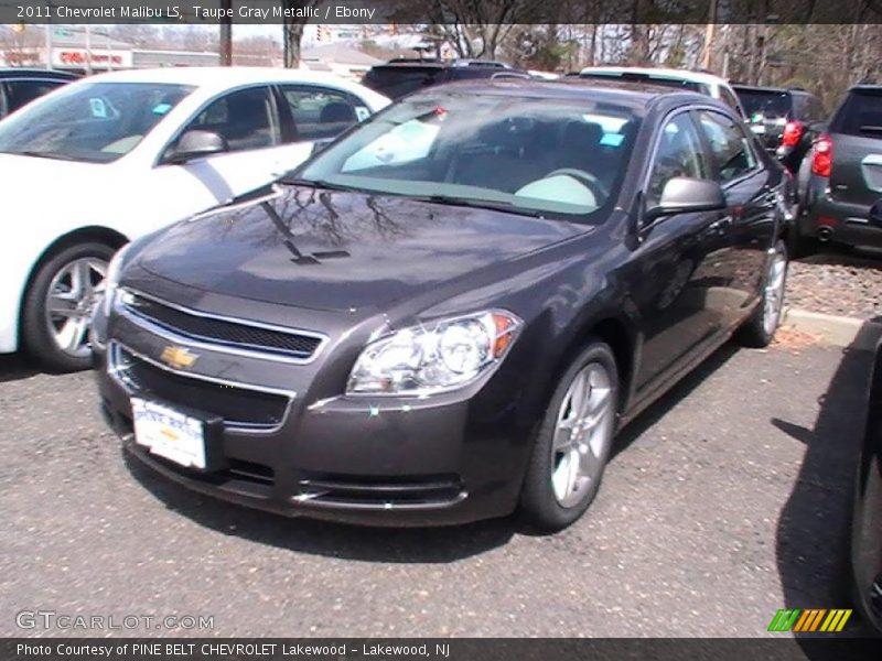 Taupe Gray Metallic / Ebony 2011 Chevrolet Malibu LS