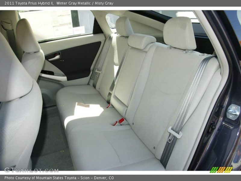 Winter Gray Metallic / Misty Gray 2011 Toyota Prius Hybrid II