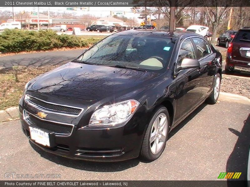 Black Granite Metallic / Cocoa/Cashmere 2011 Chevrolet Malibu LS