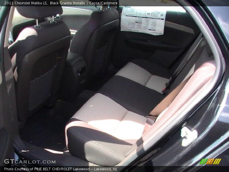 Black Granite Metallic / Cocoa/Cashmere 2011 Chevrolet Malibu LS