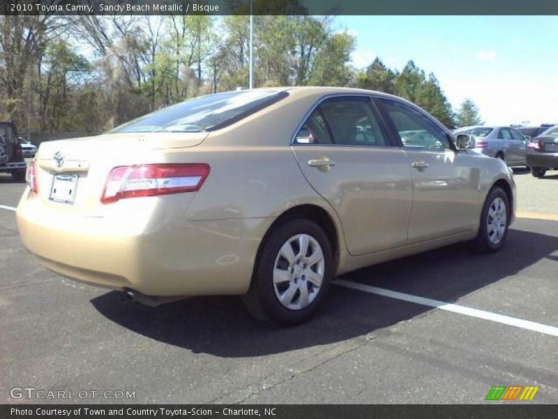 Sandy Beach Metallic / Bisque 2010 Toyota Camry