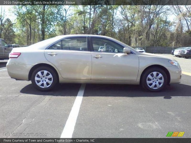 Sandy Beach Metallic / Bisque 2010 Toyota Camry