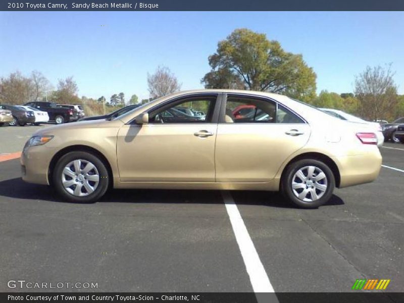 Sandy Beach Metallic / Bisque 2010 Toyota Camry