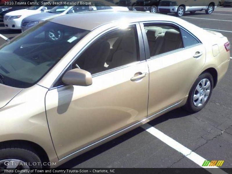 Sandy Beach Metallic / Bisque 2010 Toyota Camry