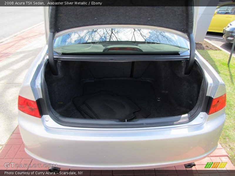 Alabaster Silver Metallic / Ebony 2008 Acura TSX Sedan