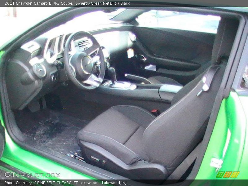 Synergy Green Metallic / Black 2011 Chevrolet Camaro LT/RS Coupe