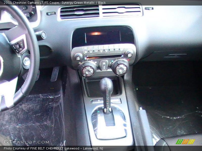 Synergy Green Metallic / Black 2011 Chevrolet Camaro LT/RS Coupe