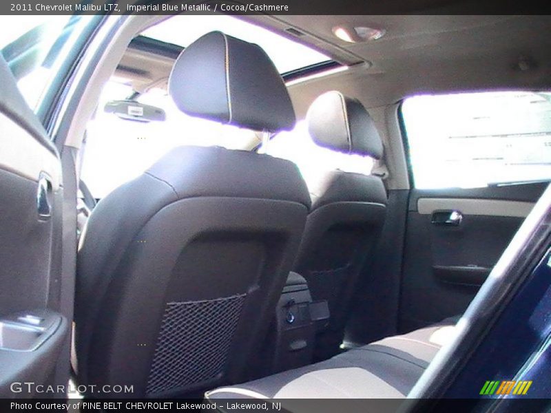 Imperial Blue Metallic / Cocoa/Cashmere 2011 Chevrolet Malibu LTZ