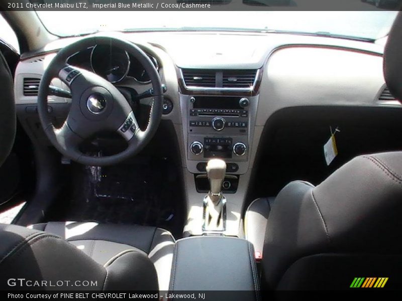 Imperial Blue Metallic / Cocoa/Cashmere 2011 Chevrolet Malibu LTZ
