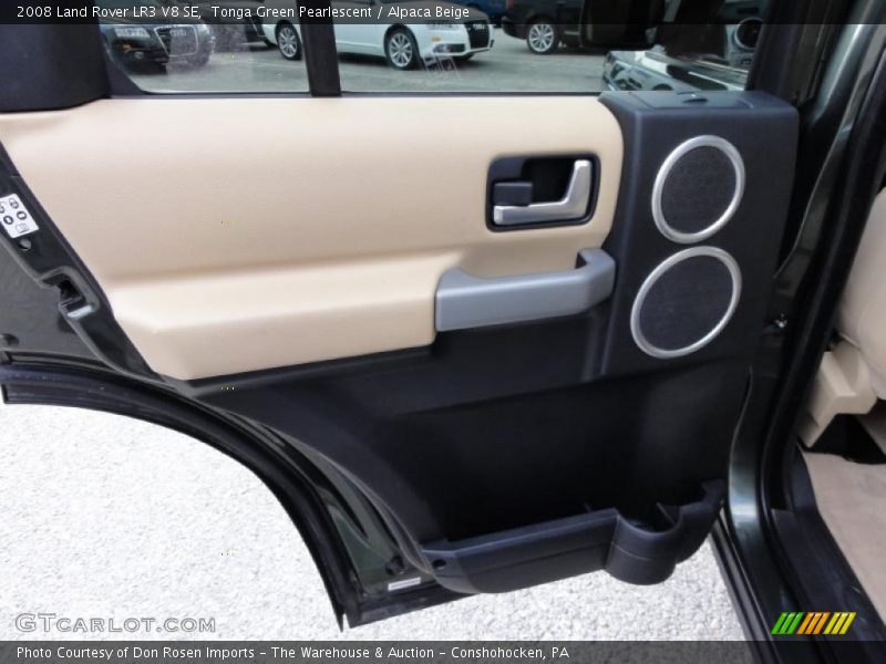 Tonga Green Pearlescent / Alpaca Beige 2008 Land Rover LR3 V8 SE