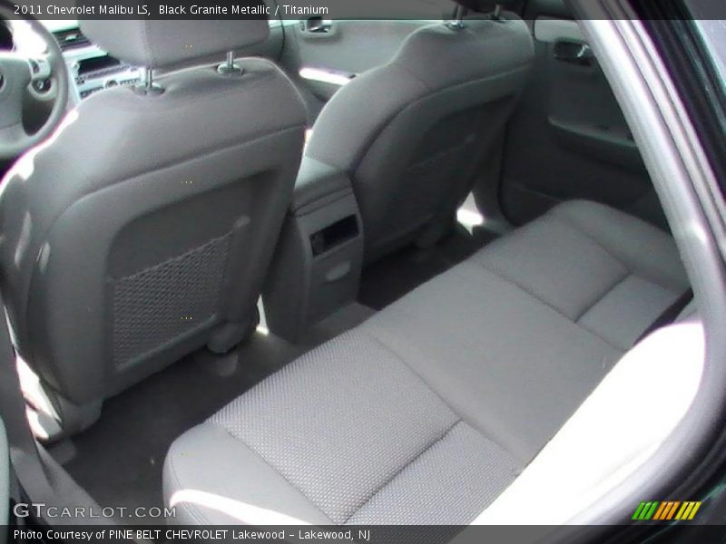 Black Granite Metallic / Titanium 2011 Chevrolet Malibu LS