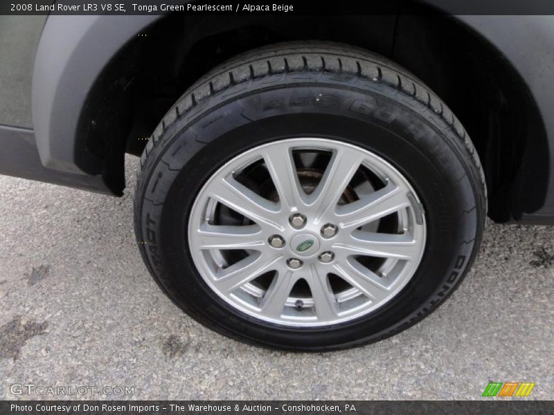 Tonga Green Pearlescent / Alpaca Beige 2008 Land Rover LR3 V8 SE