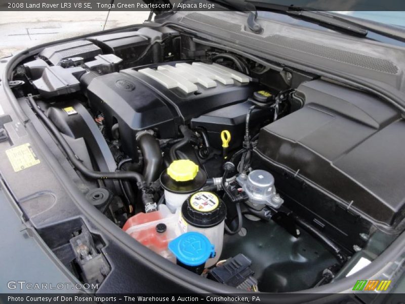 Tonga Green Pearlescent / Alpaca Beige 2008 Land Rover LR3 V8 SE