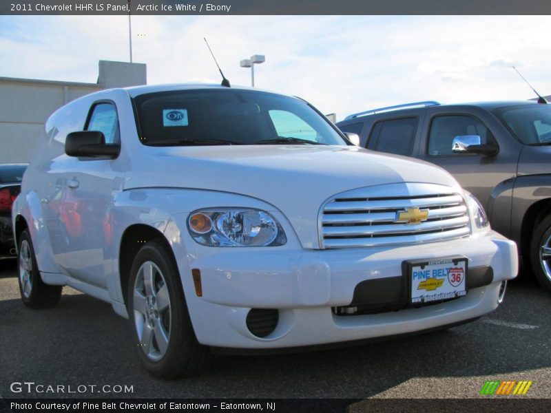 Arctic Ice White / Ebony 2011 Chevrolet HHR LS Panel