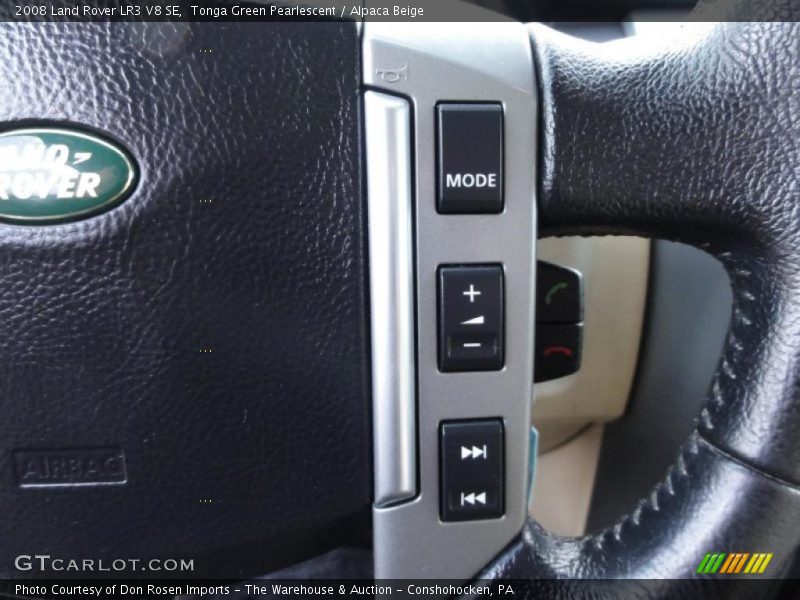 Tonga Green Pearlescent / Alpaca Beige 2008 Land Rover LR3 V8 SE