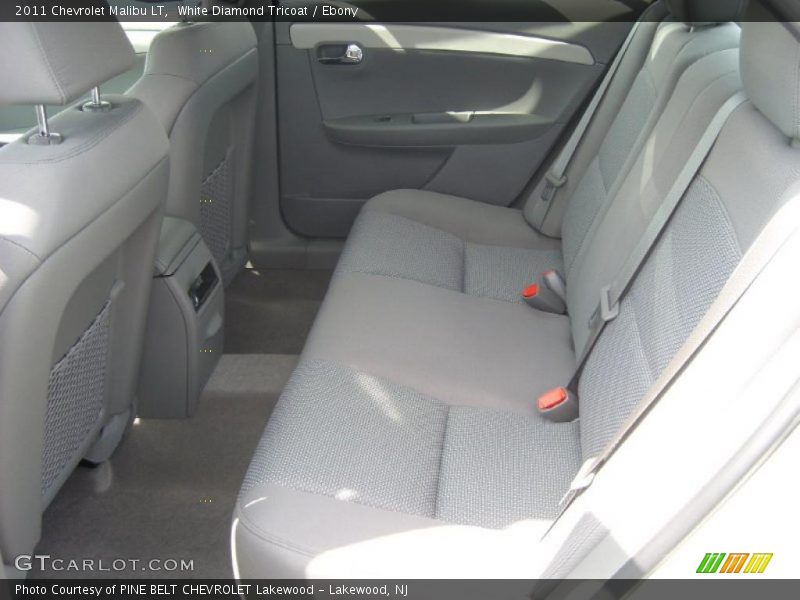 White Diamond Tricoat / Ebony 2011 Chevrolet Malibu LT