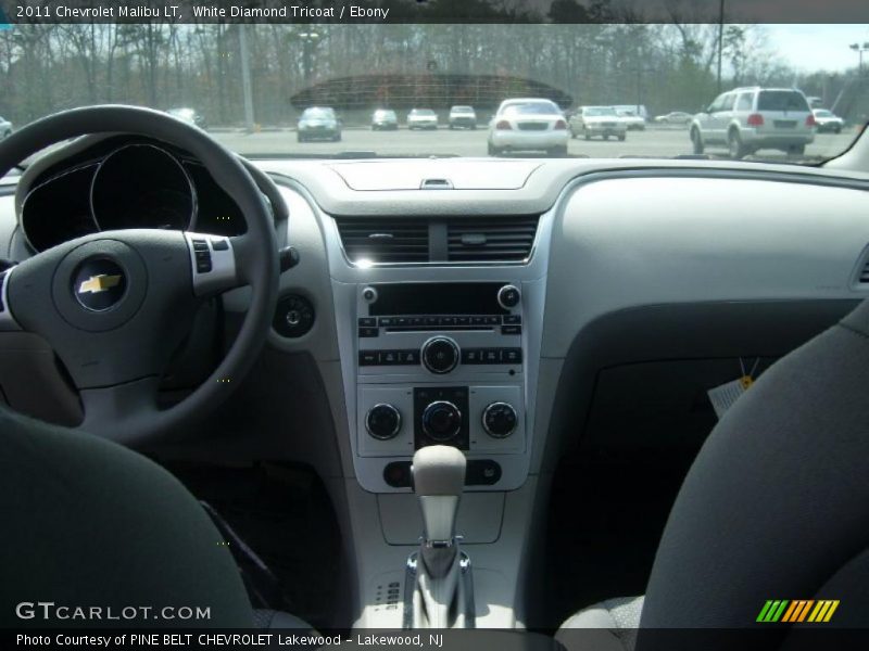 White Diamond Tricoat / Ebony 2011 Chevrolet Malibu LT
