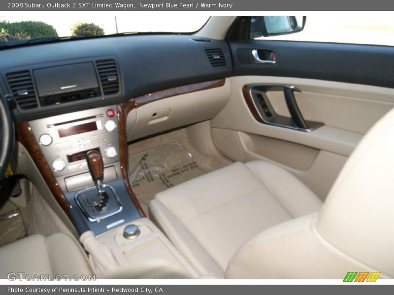 Newport Blue Pearl / Warm Ivory 2008 Subaru Outback 2.5XT Limited Wagon
