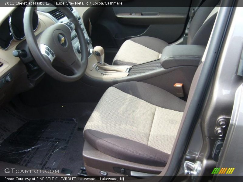 Taupe Gray Metallic / Cocoa/Cashmere 2011 Chevrolet Malibu LS