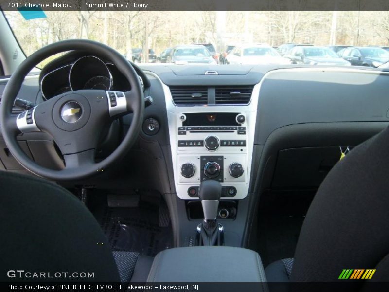 Summit White / Ebony 2011 Chevrolet Malibu LT