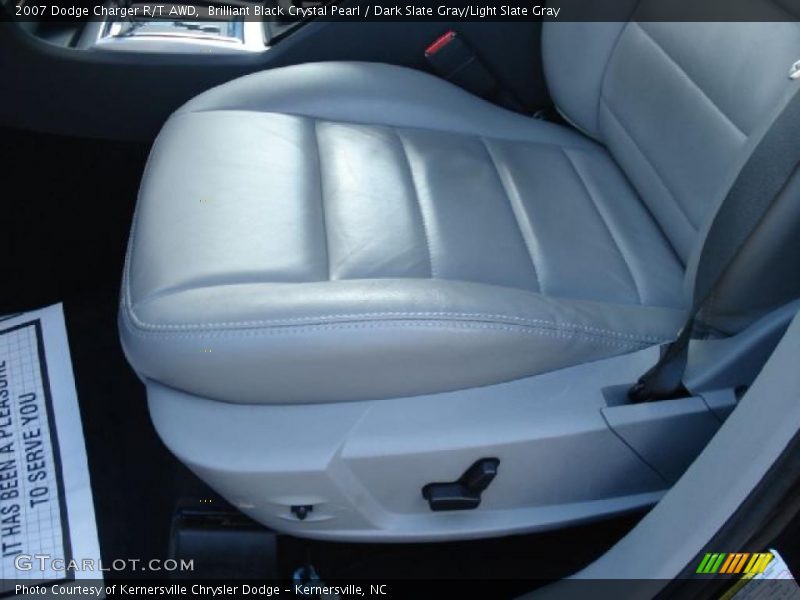 Brilliant Black Crystal Pearl / Dark Slate Gray/Light Slate Gray 2007 Dodge Charger R/T AWD